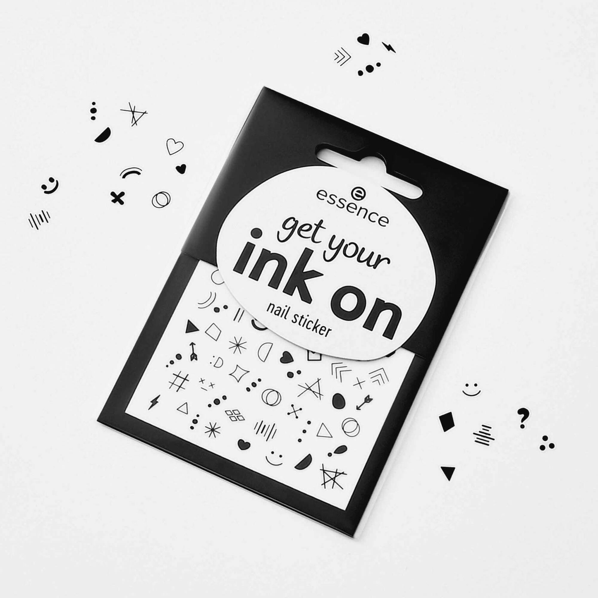 Get Your Ink On Nail Sticker