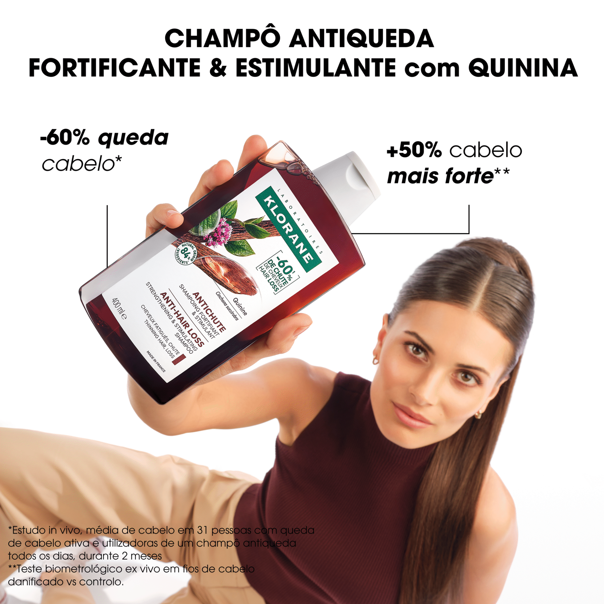 Quinine Strengthening Thinning Hair Shampoo