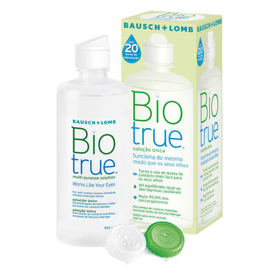 Líquido Limpeza Para Lentes De Contacto Biotrue