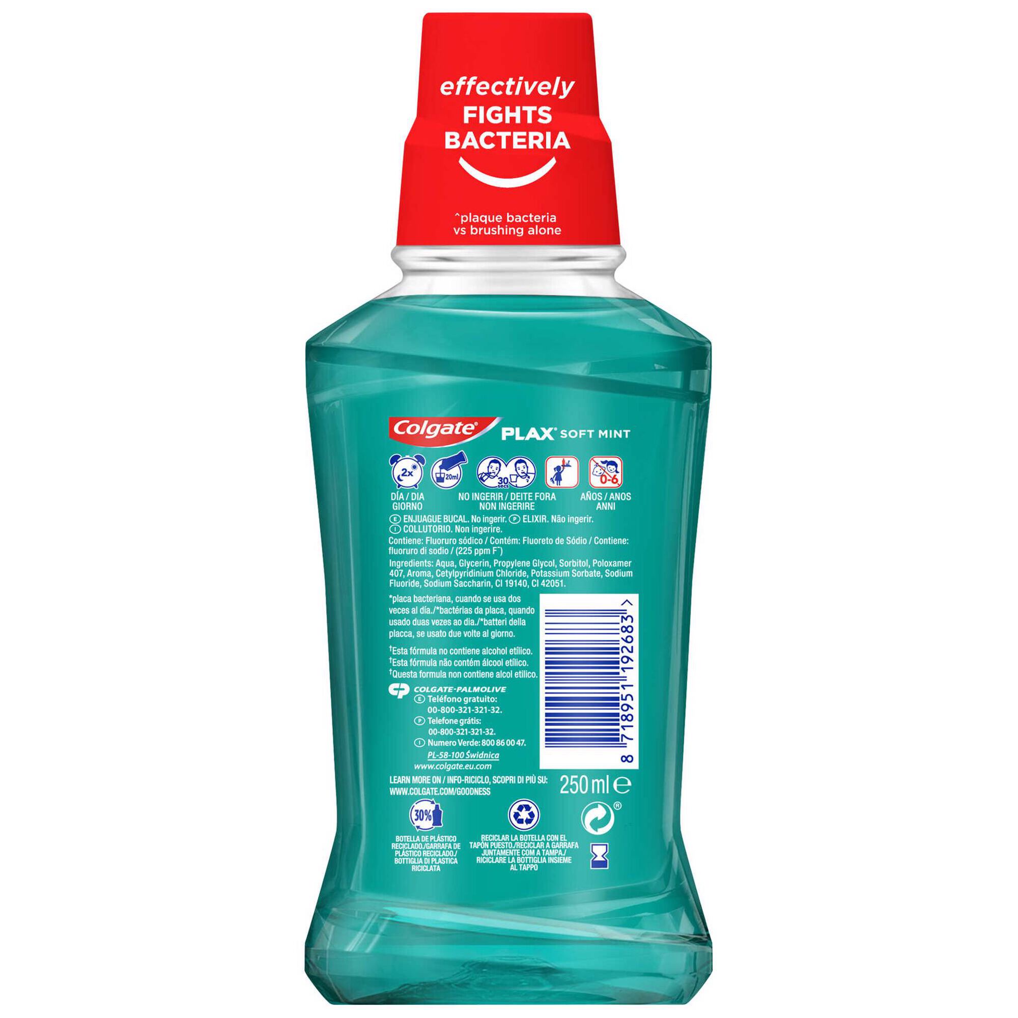 Elixir Menta Suave Proteção 24h Plax