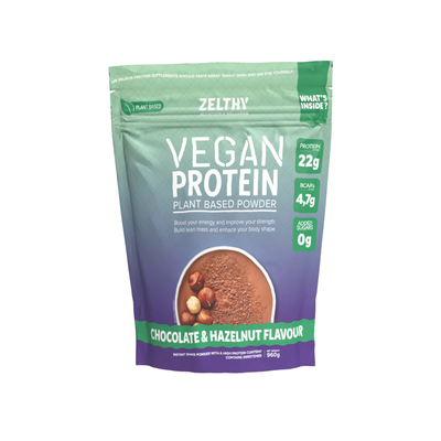 Vegan Protein Chocolate & Hazelnut Flavor