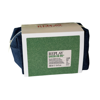 Replay Coffret Green On Me Man EDT Wells