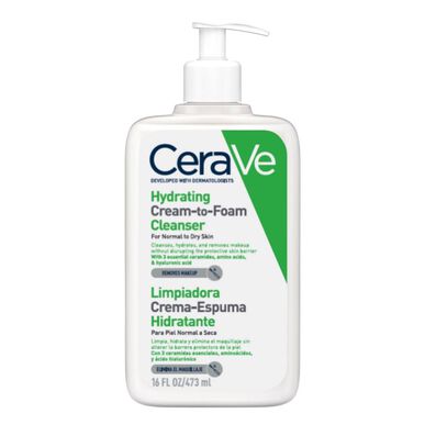 Hydrating Cream-To-Foam Cleanser Wells
