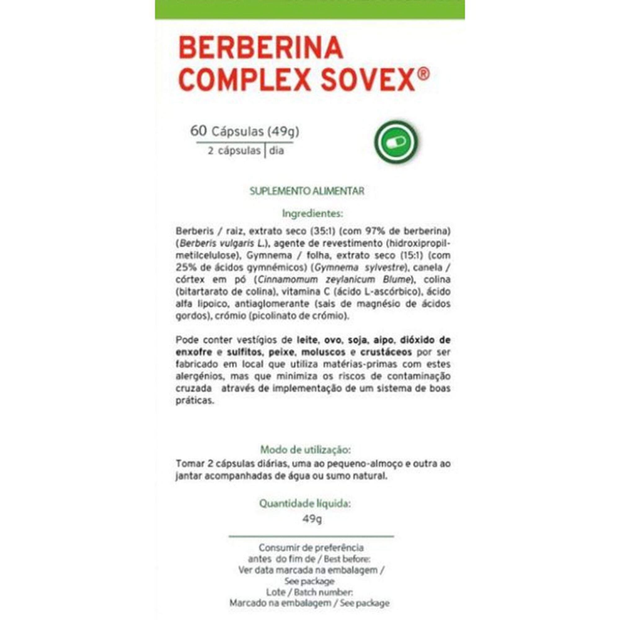 Suplemento Manutenção Níveis de Glicose