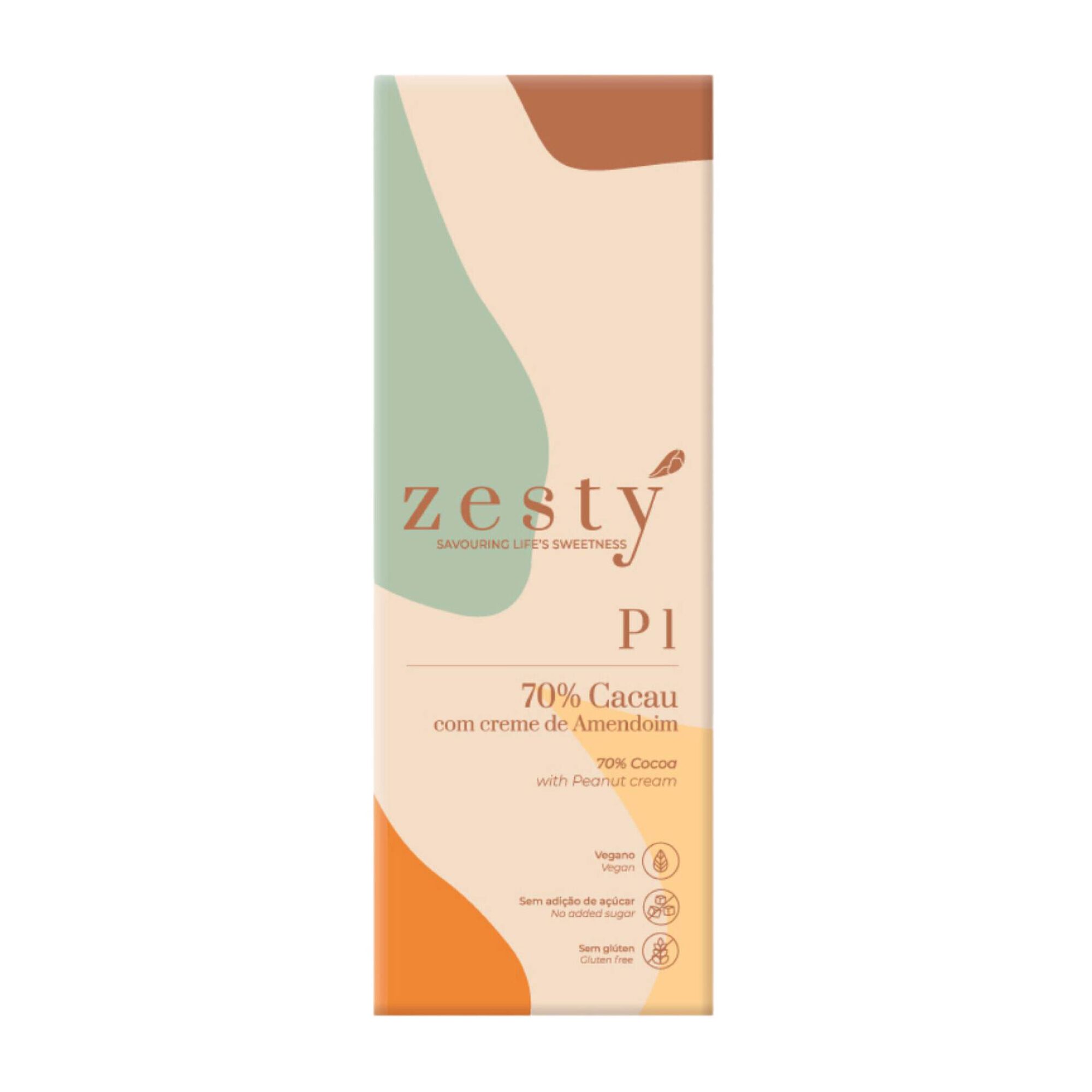 P1 70% Cacau Creme de Amendoim