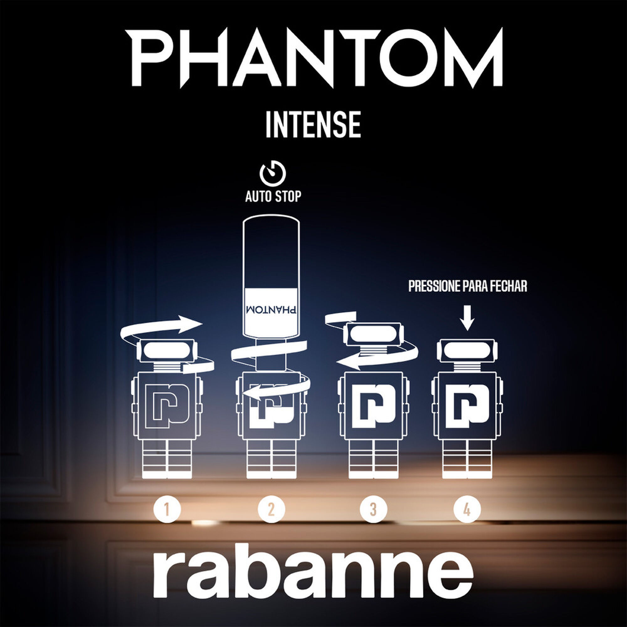Rabanne Phantom Intense EDP Recarga 