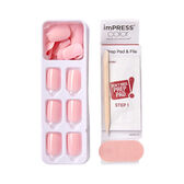 Unhas Postiças imPRESS Color Pick Me Pink Wells Image 4