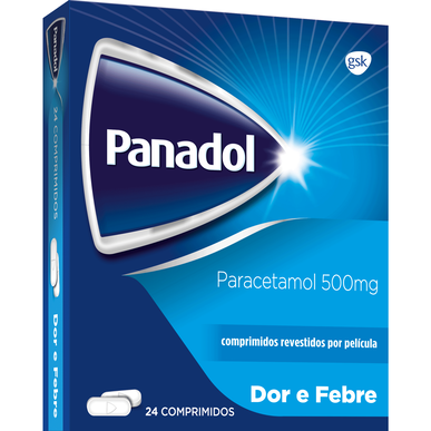 Panadol 500mg Comprimidos Dor e Febre Wells