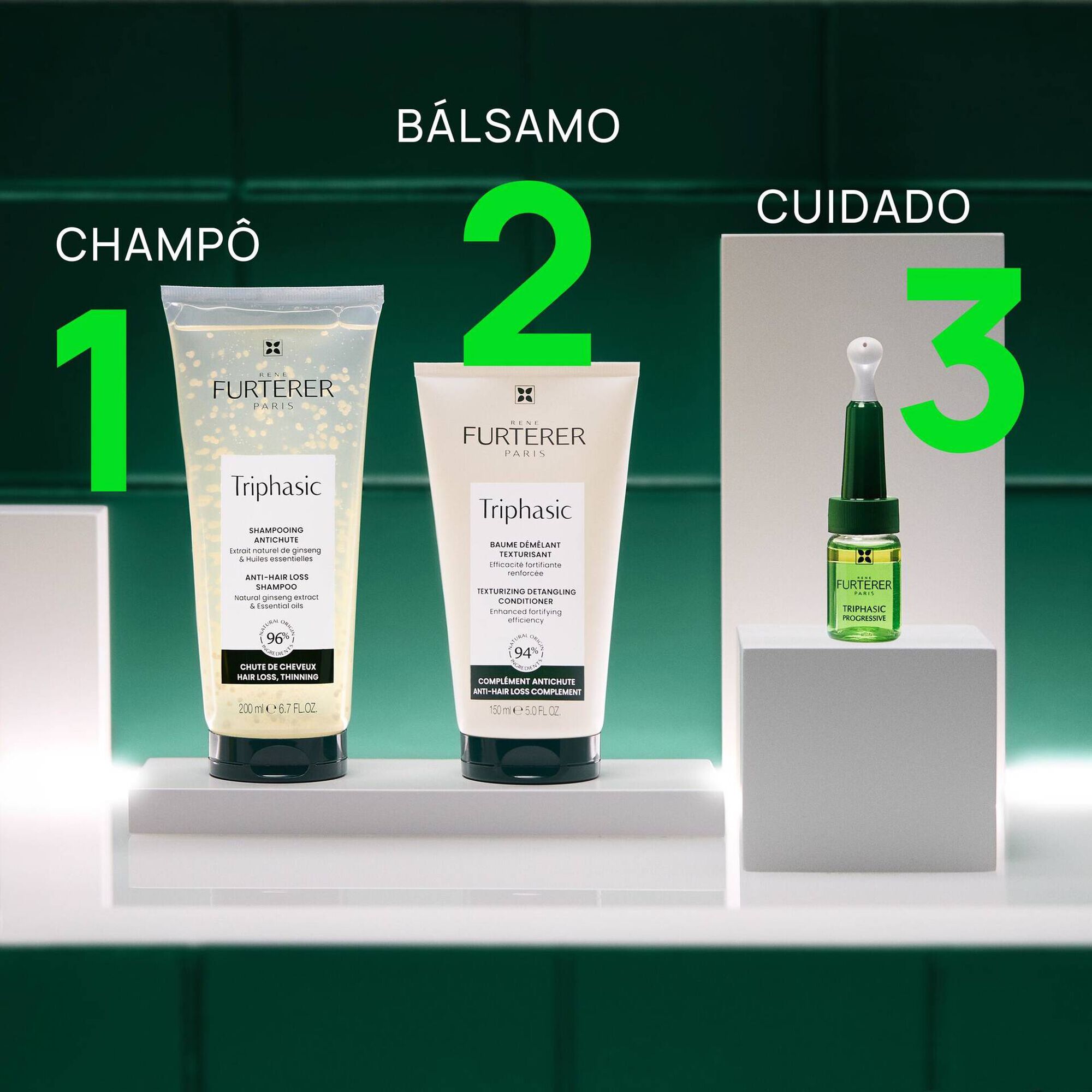 Triphasic Progressive Cuidado Antiqueda