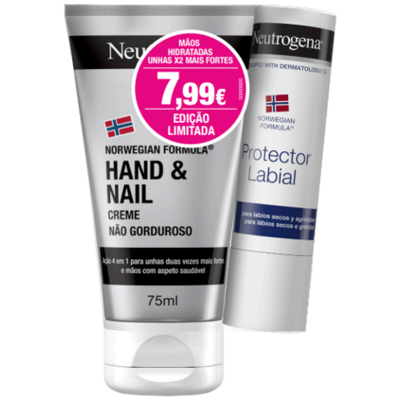 Coffret Creme Mãos e Unhas + Oferta Lipstick