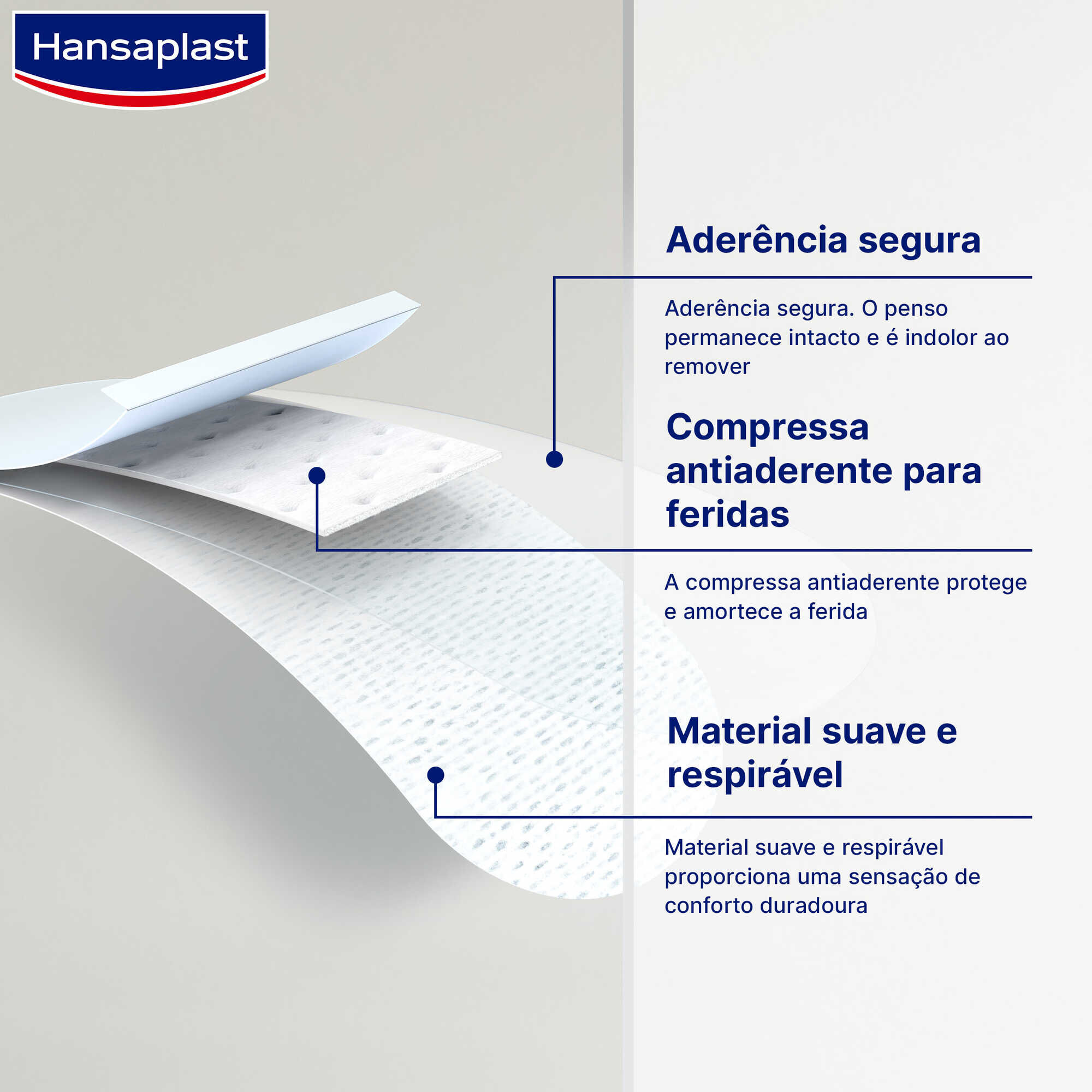 Pensos Hipoalergénico Pequeno Pele Sensível