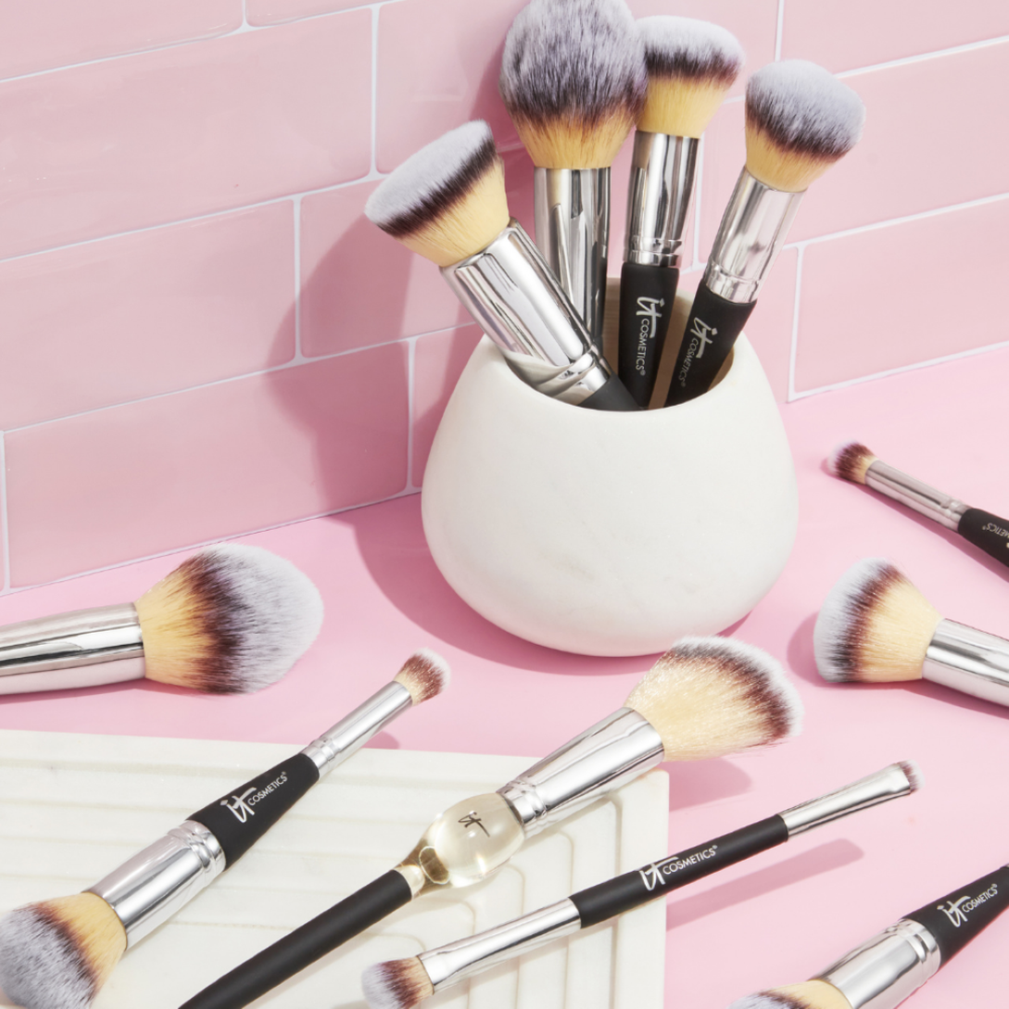 Pincel de Base Plano Heavenly Luxe n6