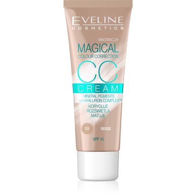 Creme Rosto Eveline Magical CC Colour Beige 30 ml Wells Image 1