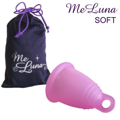Copo Menstrual Soft Rosa Tamanho M
