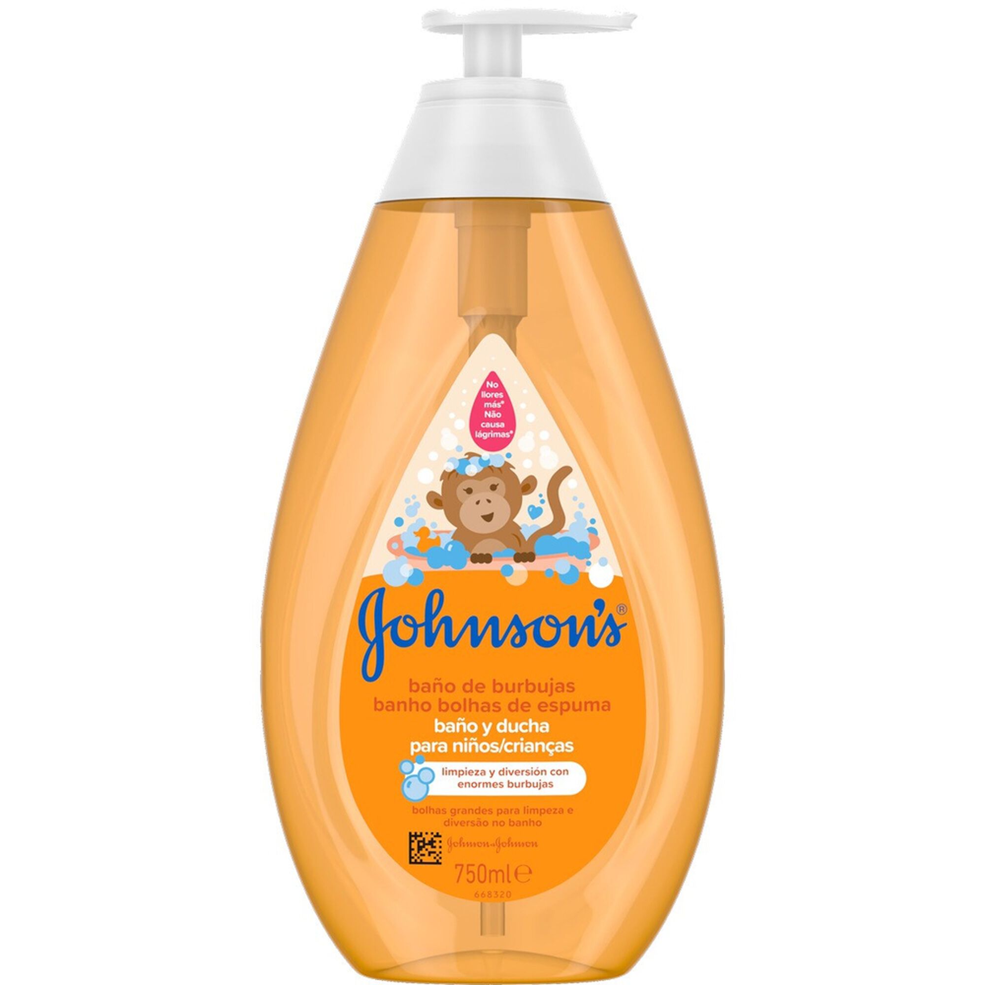 Gel de Banho Bolhas de Espuma Criança