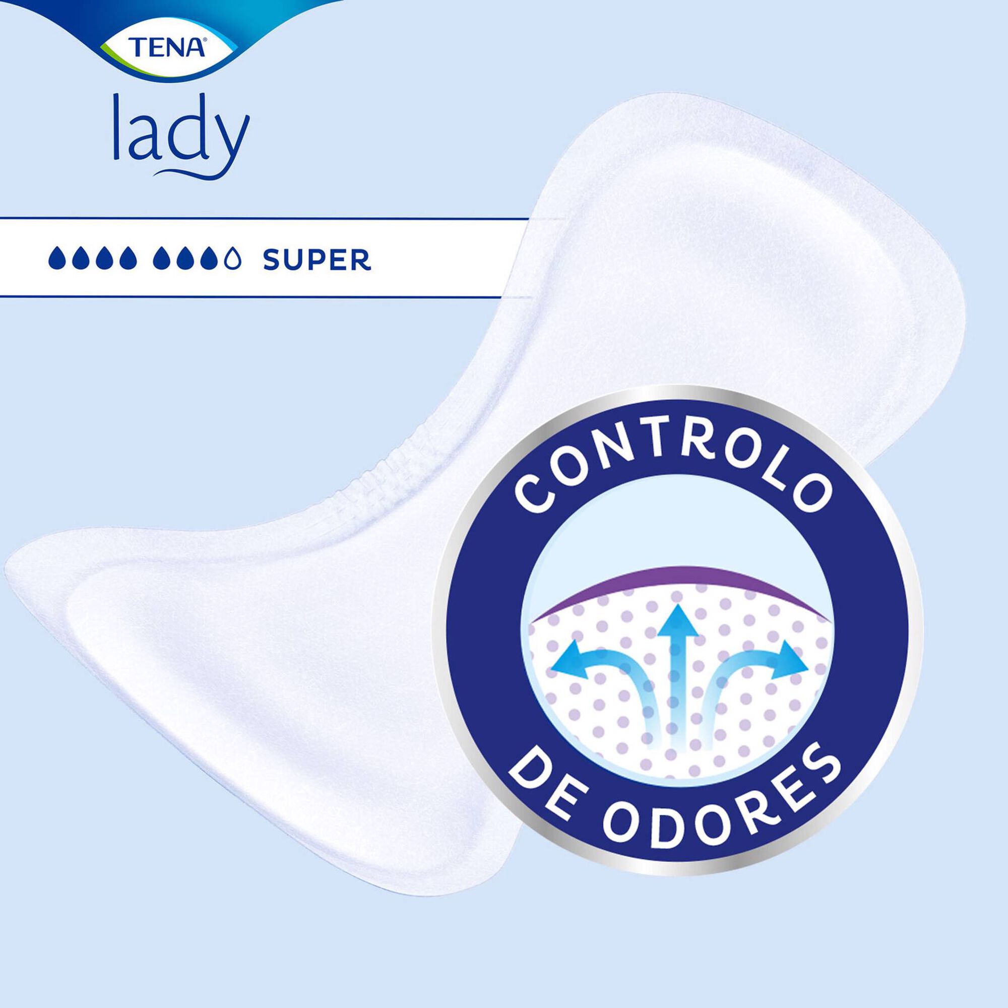 Pensos Incontinência Lady Super