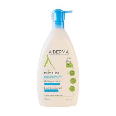 Primalba 2 in 1 Cleansing Gel Body and Hair Wells Image 1