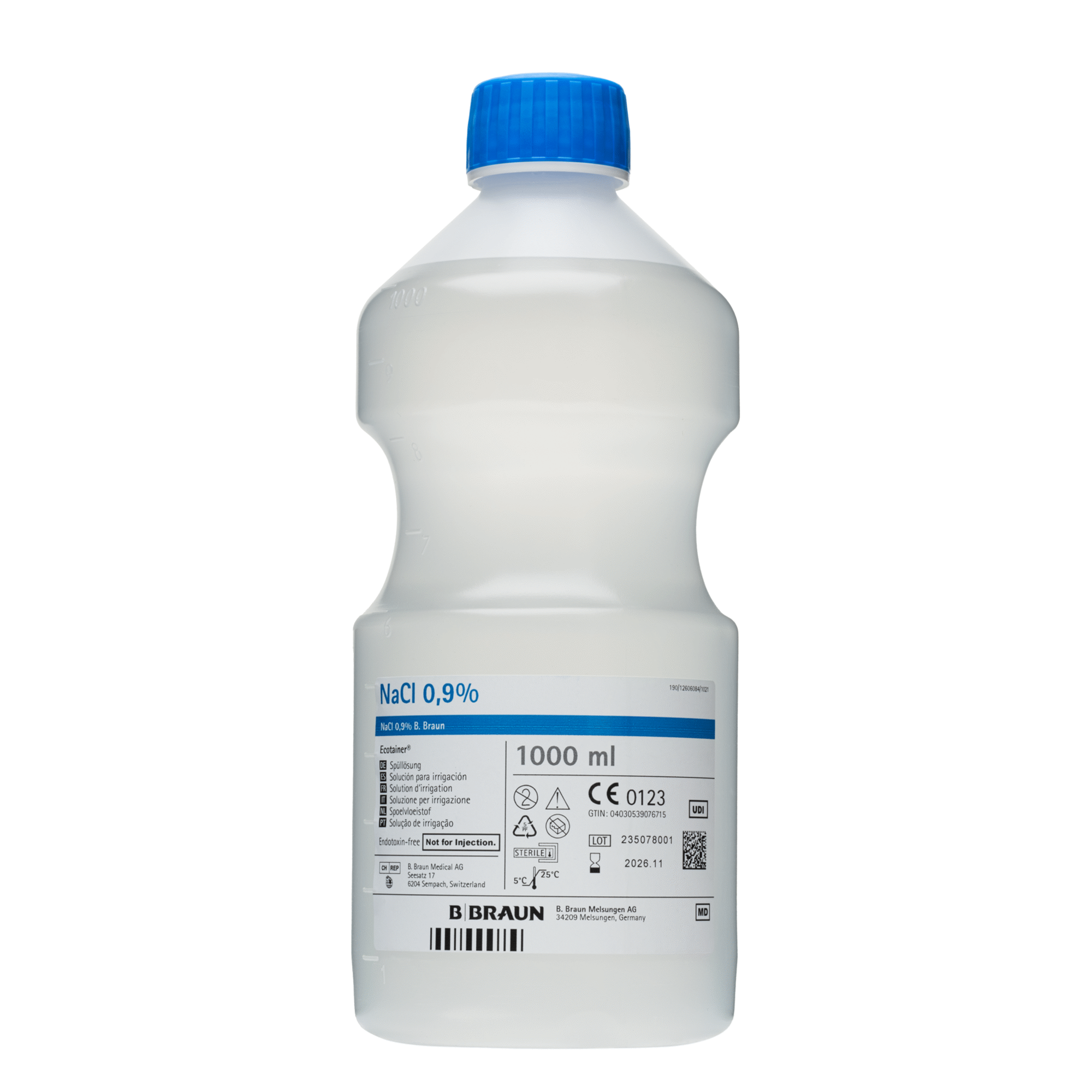 Ecotainer Soro Fisiológico Estéril