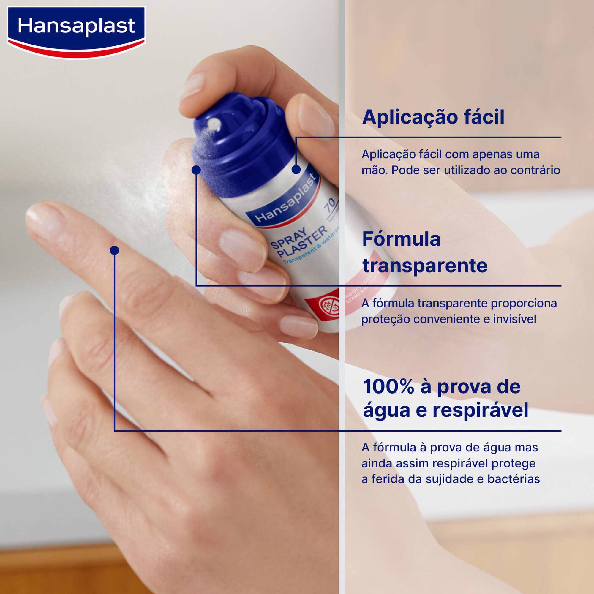Penso em Spray Proteção de Feridas