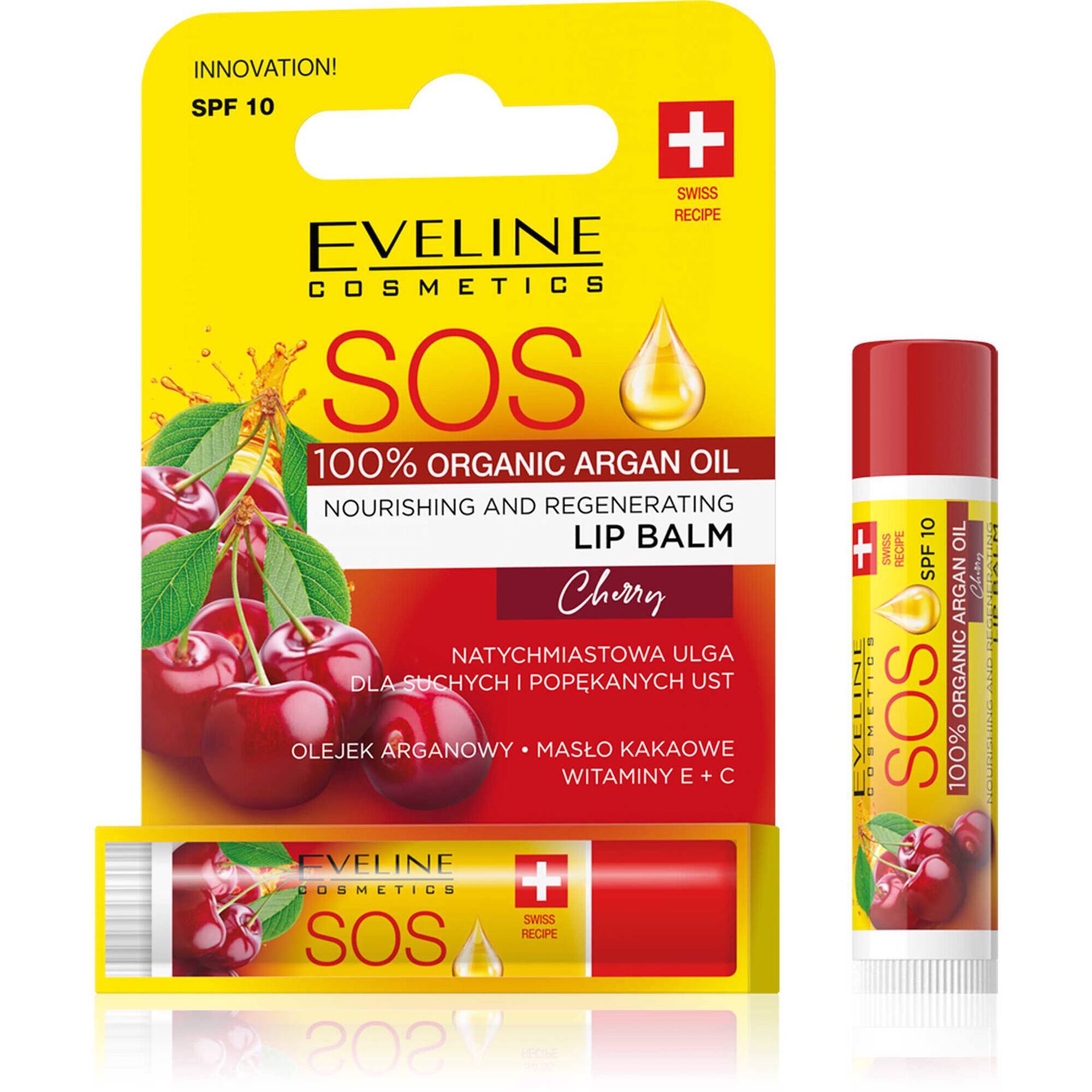 SOS Lip Balm Nourishing Cherry