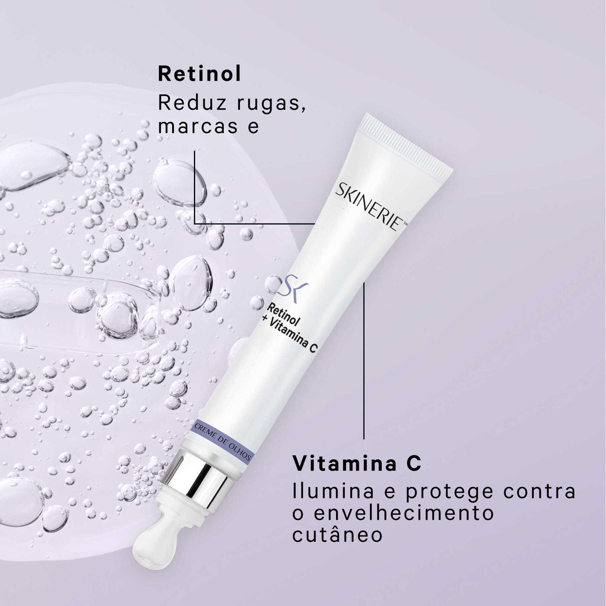 Creme de Olhos Retinol e Vit C Eye Care Shot