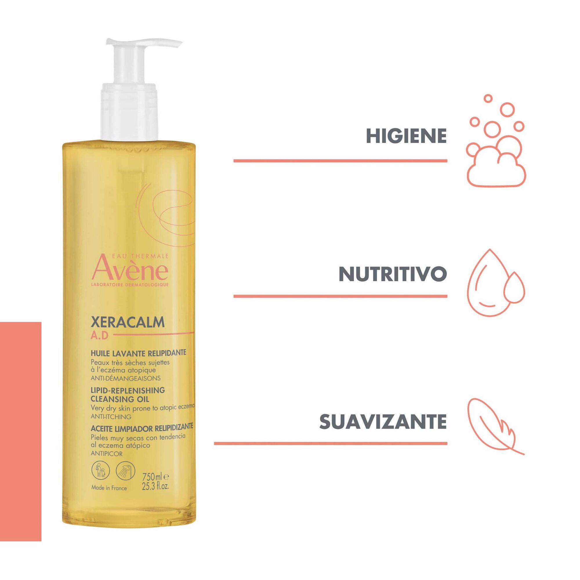 Xeracalm A.D Lipid-Replenishing Cleansing Oil