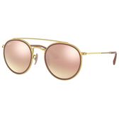 Óculos Sol Ray-Ban Rb3647N Rosa Dourado Wells