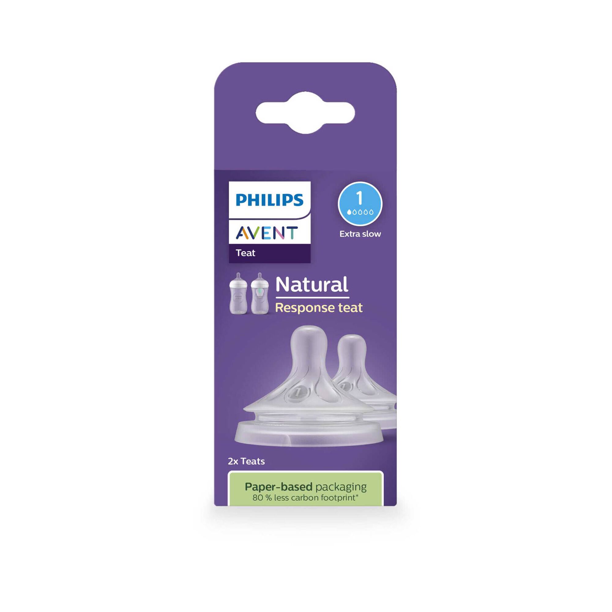 Tetinas Natural Response T1 recém-nascido 0m+