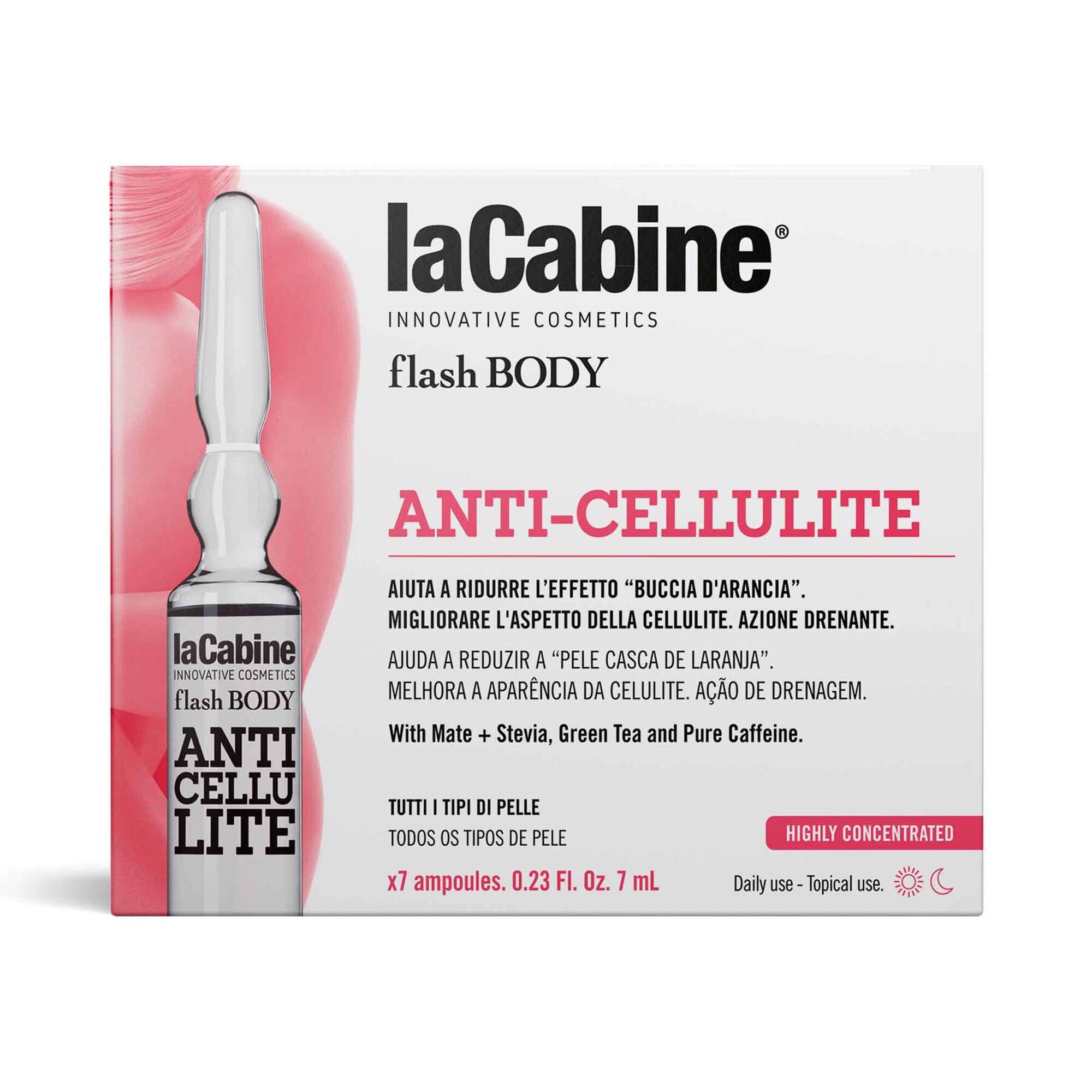 Ampolas para Corpo Anticelulite Flash Body