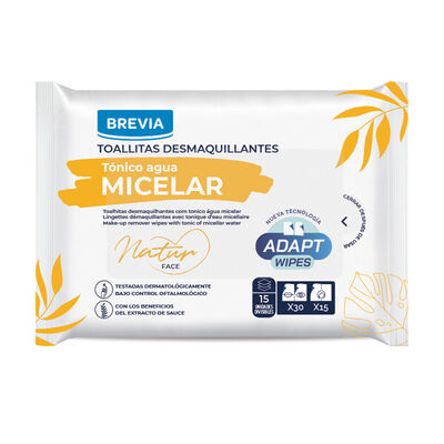 Toallitas Desmaquillantes Tónico Agua Micelar