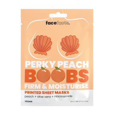 Máscara de Tecido Boobies Perky Peach Wells