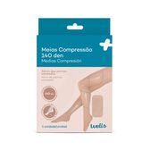 Meias de Descanso Alívio e Prevenção Bege Wells