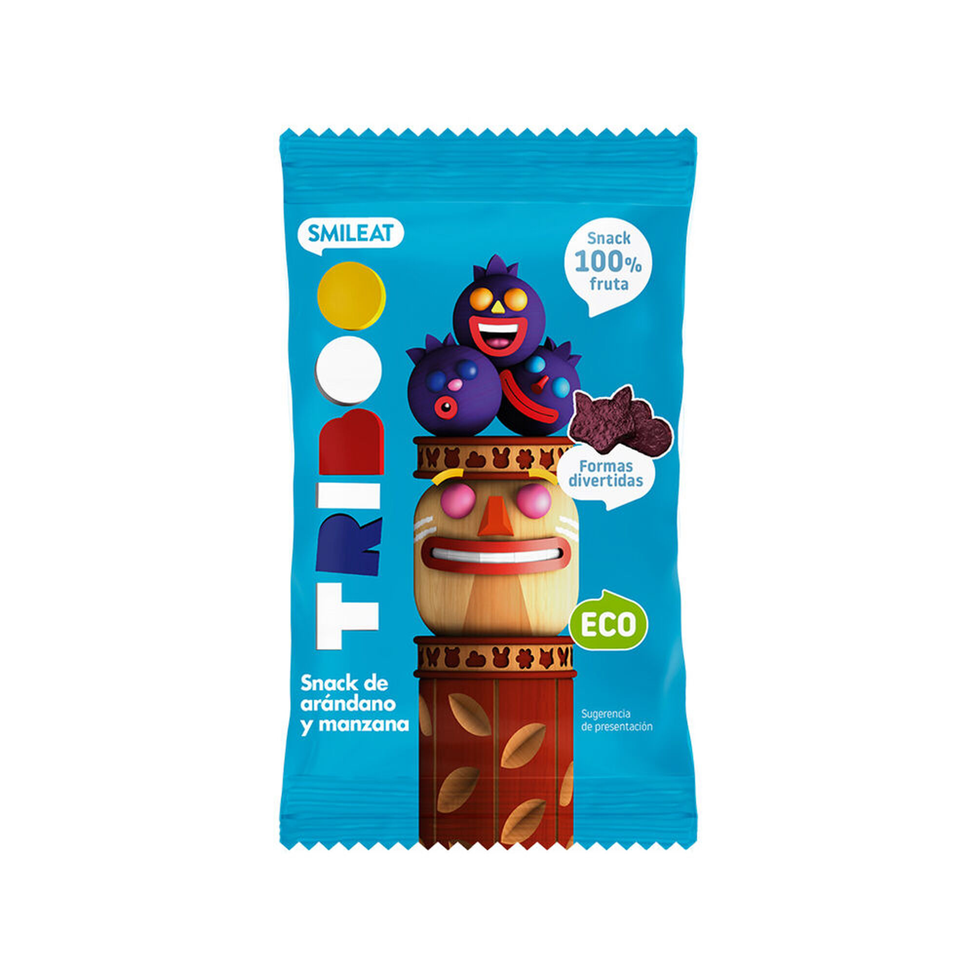 Triboo Snack Bio de Maçã e Mirtilos Ecológico