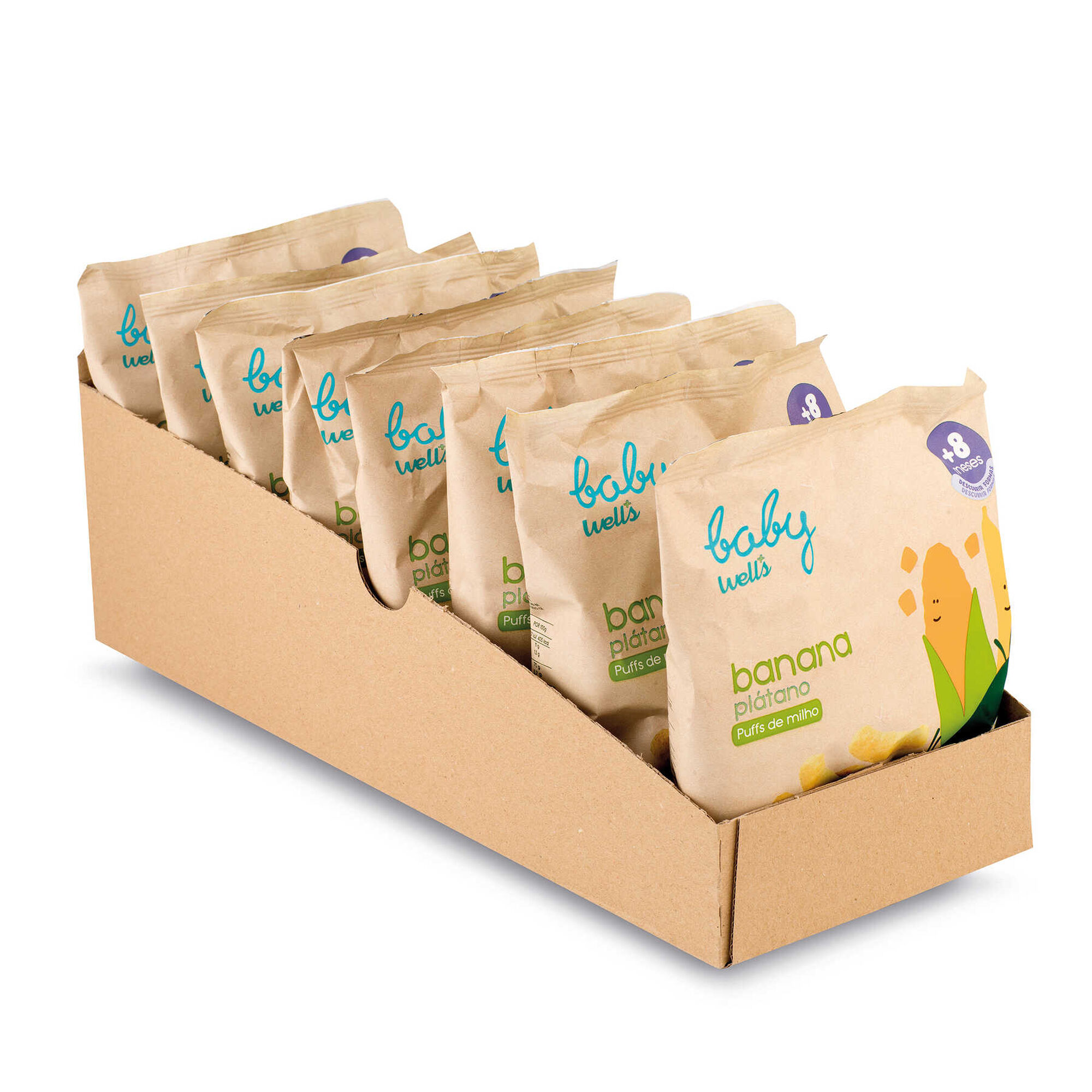 Pack Poupança Puffs de Milho e Banana Bio