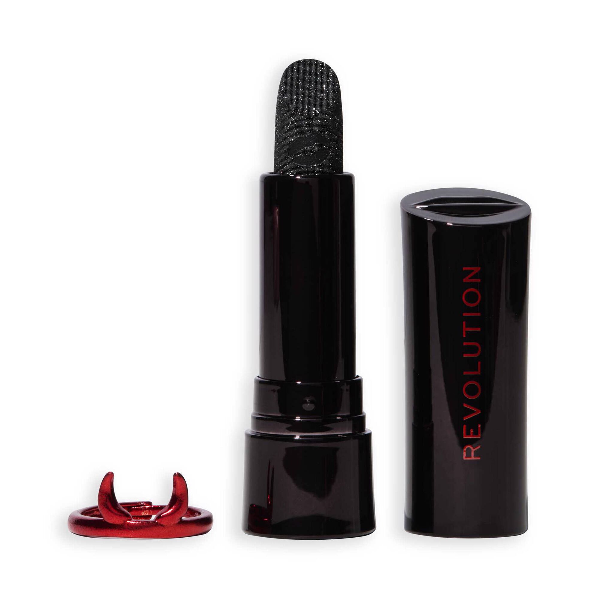 Batom Black Ring Truly Sinful Halloween