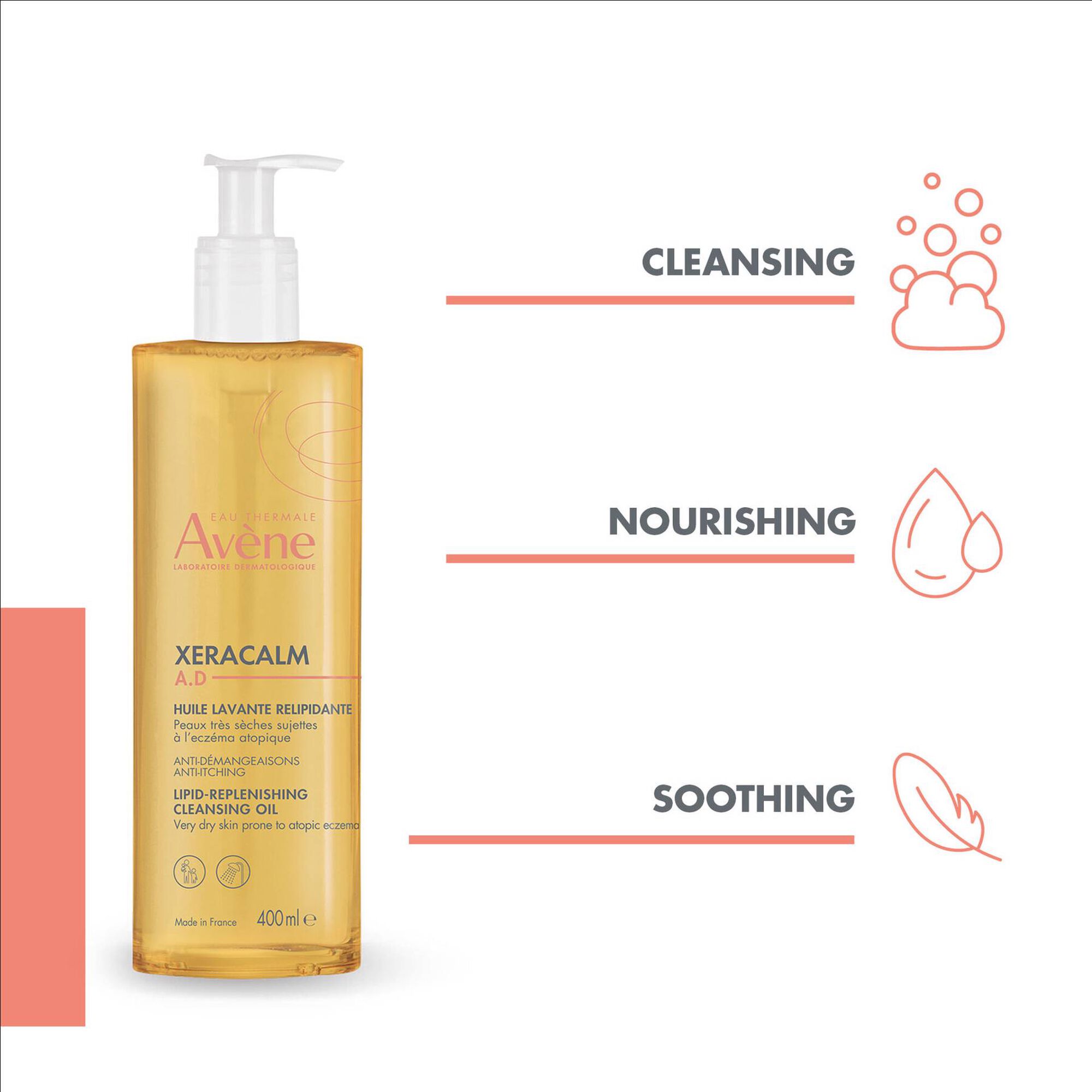 Xeracalm A.D Lipid-Replenishing Cleansing Oil