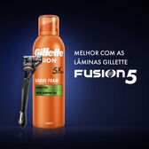 Fusion Espuma de Afeitar 5x Action Wells Image 3