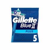 Lâminas de Barbear Descartáveis Blue II Plus Wells Image 2