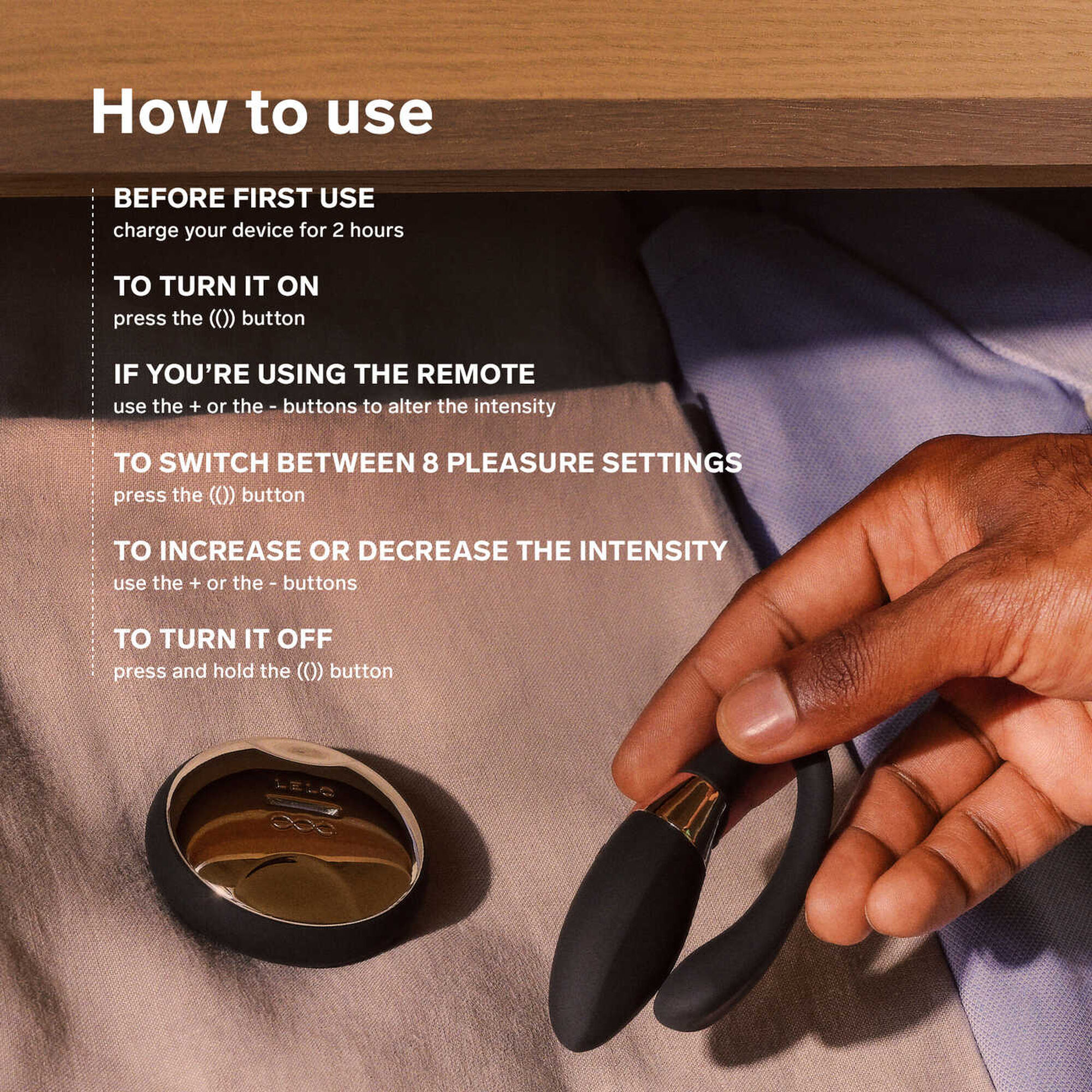 Vibrador Tiani Duo Ocean Blue