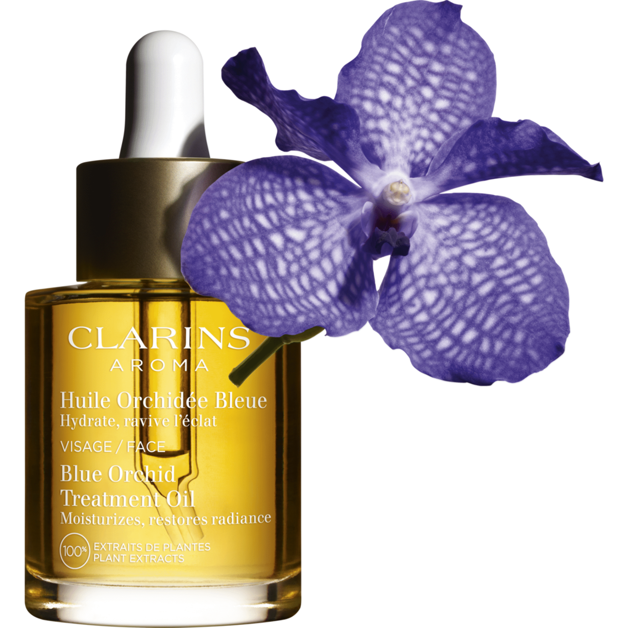 Huile Orchidée Bleue Visage