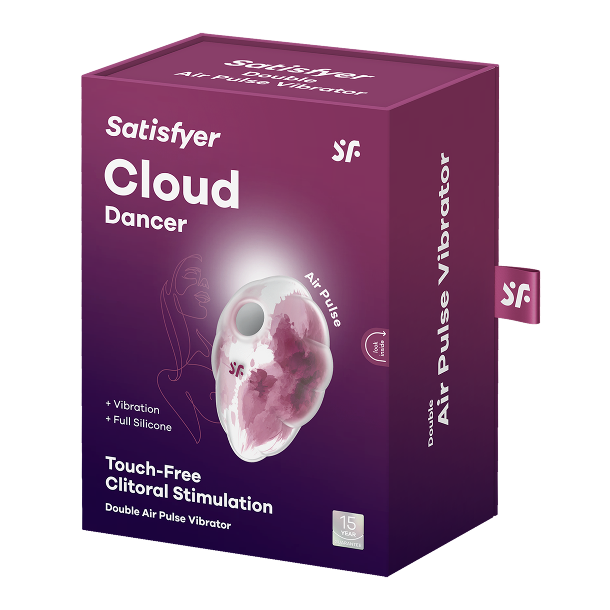 Cloud Dancer Double Air Pulse Vibrator