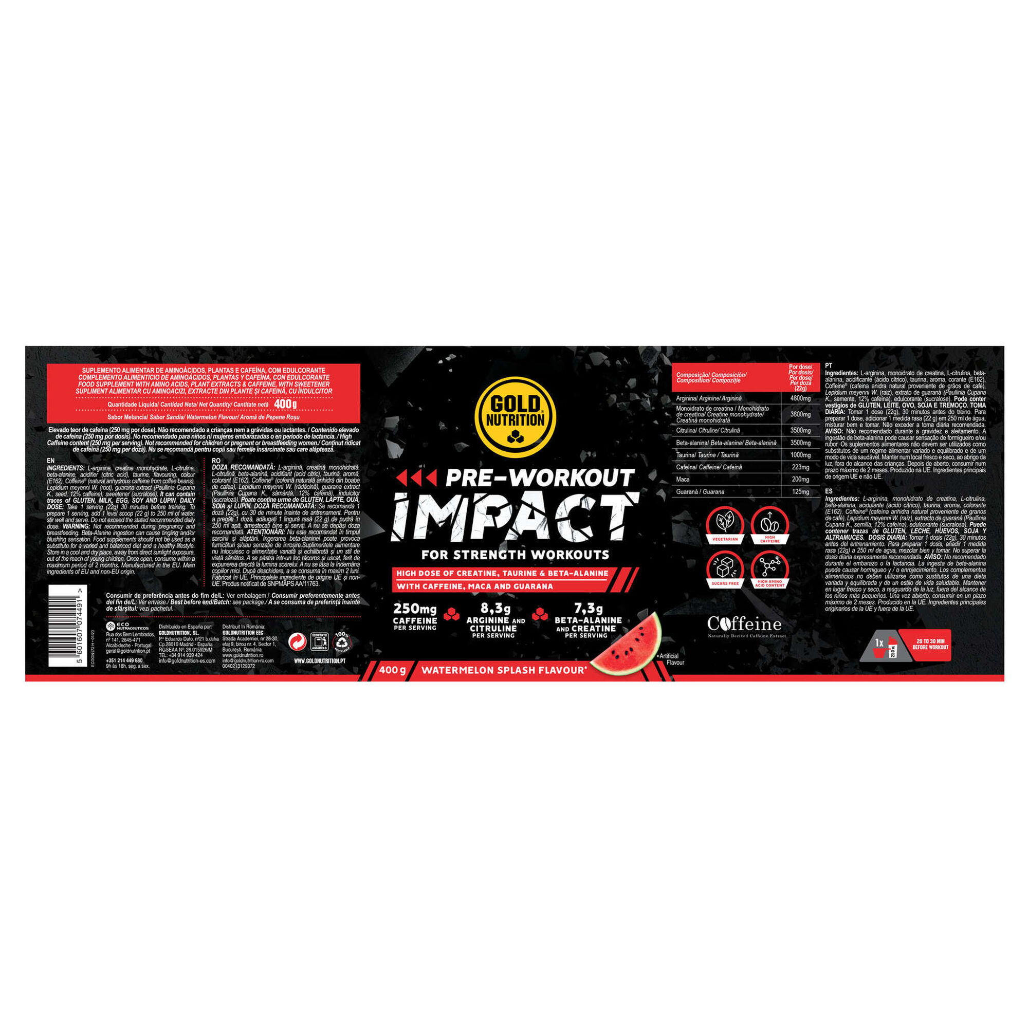 Pre-Workout Impact Melancia