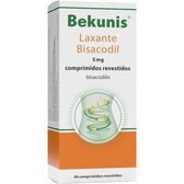 Laxante Bisacodil 5 mg Comprimidos Wells