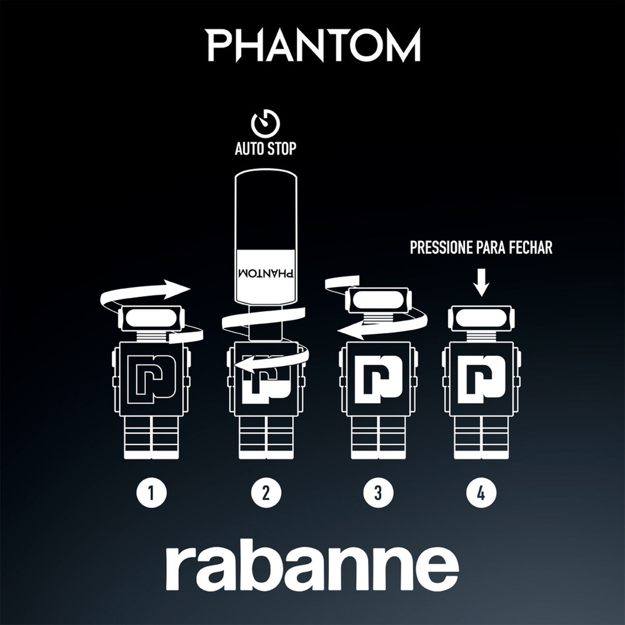 Rabanne Phantom EDT Recarga 