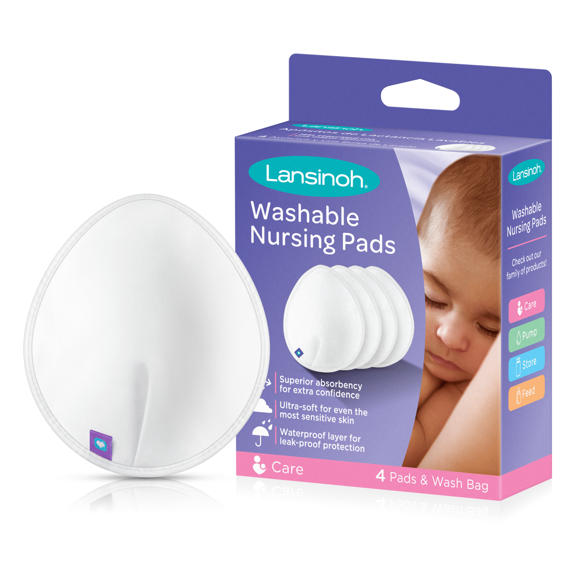 Discos Amamentação Laváveis