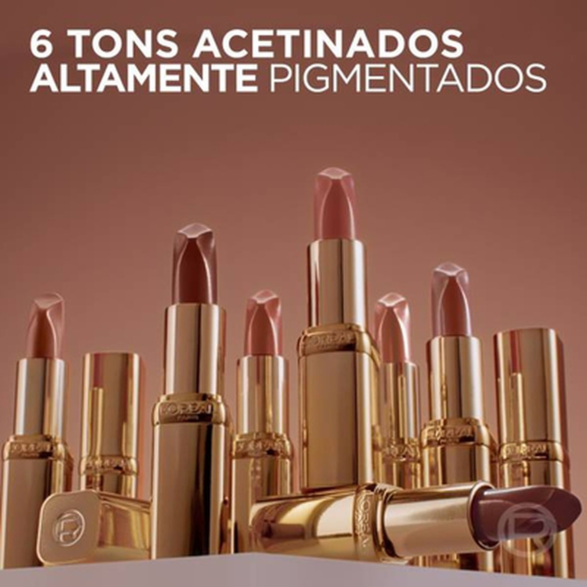 Batom Color Riche Nudes of Worth Acetinado