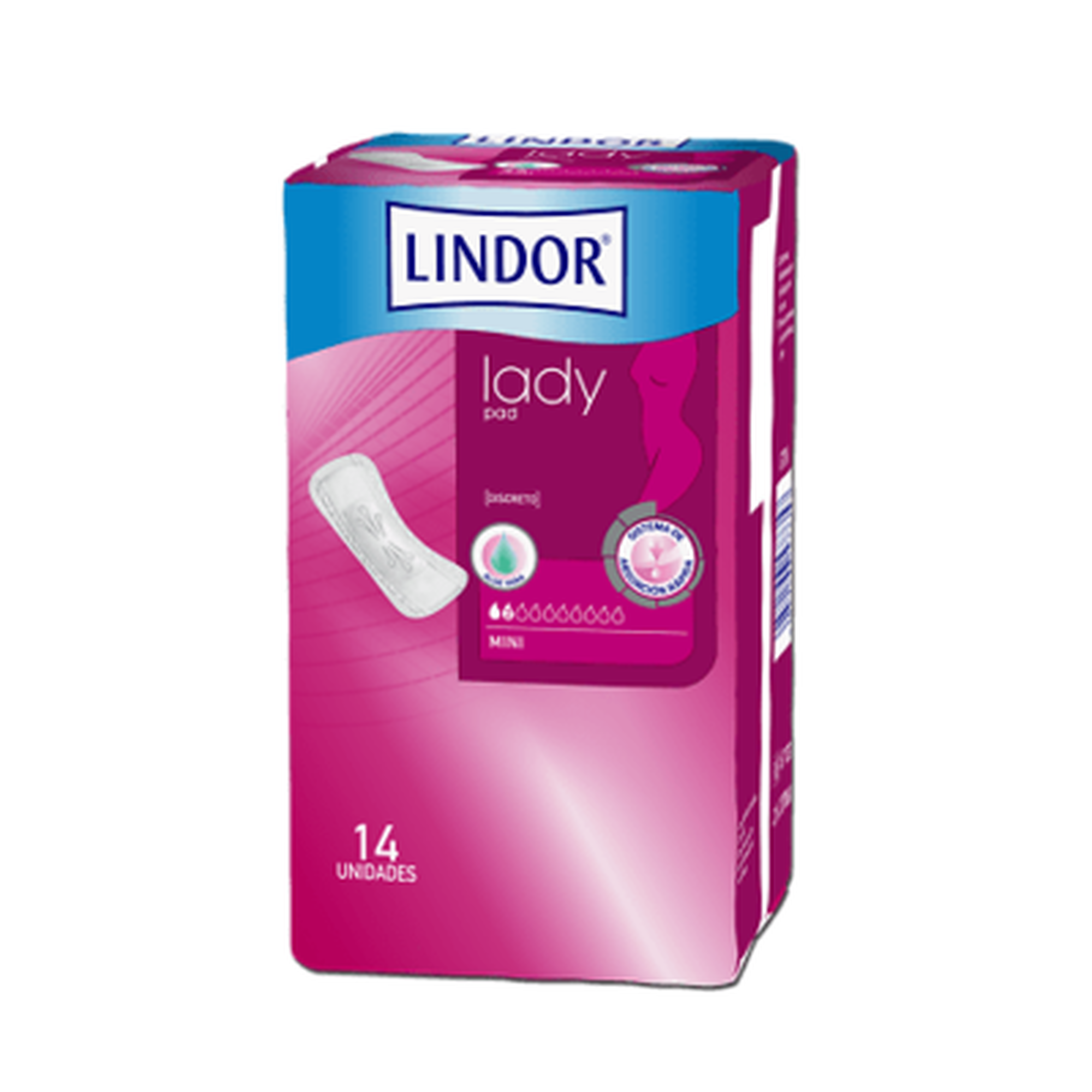 Pensos Higiénicos Mini Lady Pad Incontinência