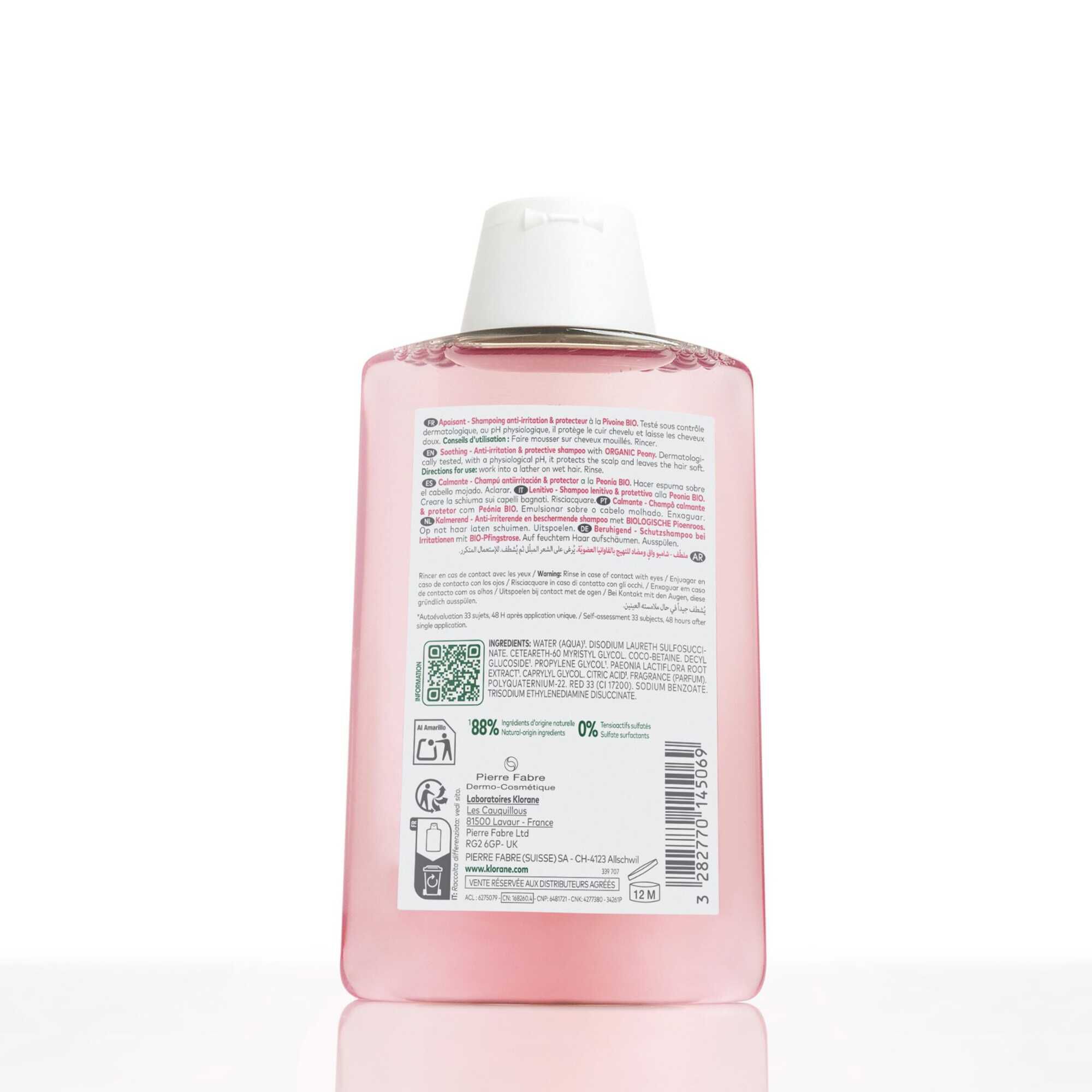 Peony 48h Soothing Anti-Irritation Shampoo