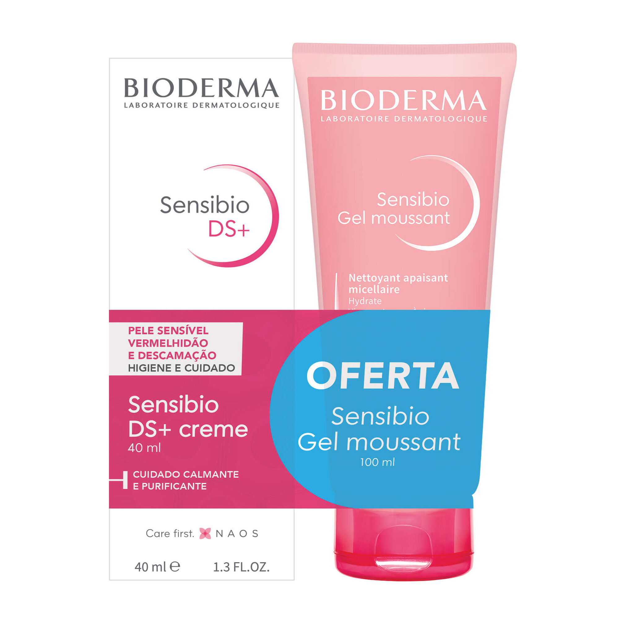 Set Sensibio DS+ Crème & Gel Mousant