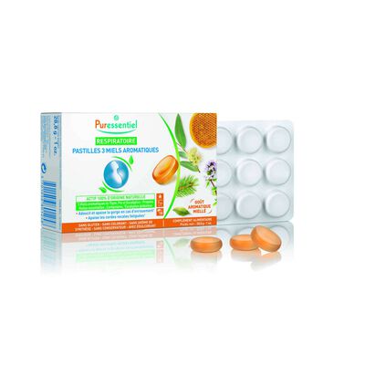 Respiratoire Pastilles 3 Miels Aromatiques
